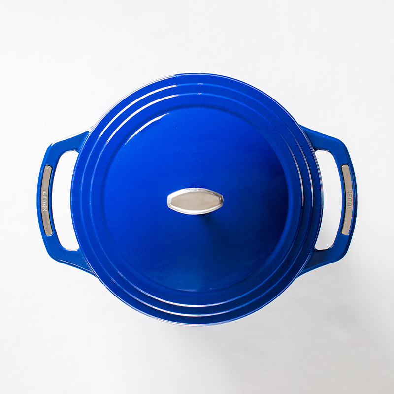 Load image into Gallery viewer, Lodge USA Enamel™ 6 Qt. Enameled Cast Iron Dutch Oven Black Friday Sale
