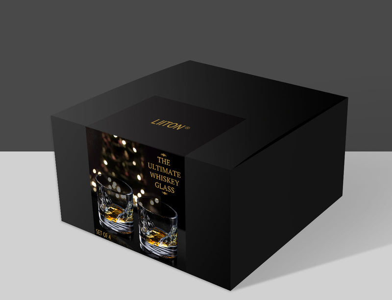 Load image into Gallery viewer, Liiton Grand Canyon Crystal Whiskey Glass - Set of 4
