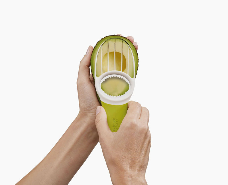 Load image into Gallery viewer, Joseph Joseph GoAvocado™ 3-in-1 Green Avocado Tool
