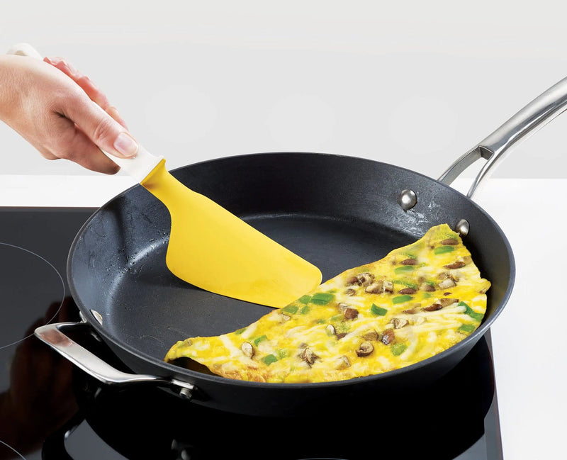 Load image into Gallery viewer, Joseph Joseph Elevate™ Yellow Egg Spatula
