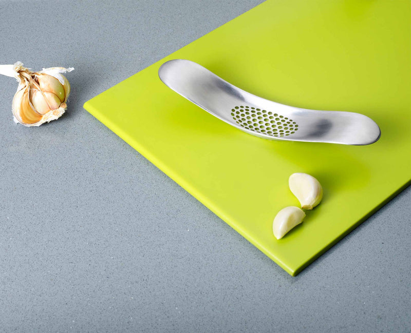 Load image into Gallery viewer, Joseph Joseph Rocker™ Silver Garlic Crusher
