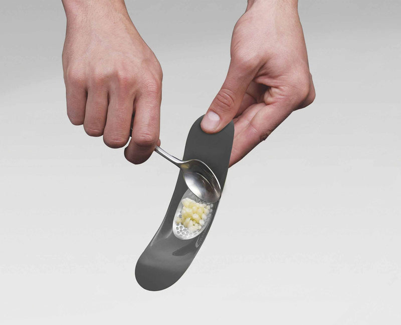 Load image into Gallery viewer, Joseph Joseph Rocker™ Silver Garlic Crusher
