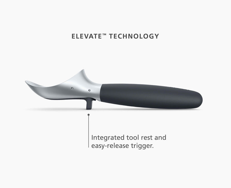 Load image into Gallery viewer, Joseph Joseph Elevate™ Gray Ice-cream Scoop
