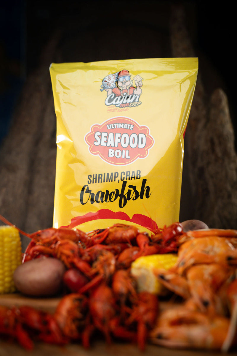 Load image into Gallery viewer, Cajun Two Step Seafood Boil 4 lb Bag
