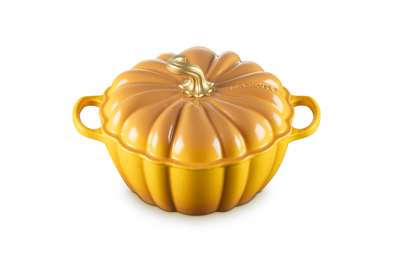 Load image into Gallery viewer, Le Creuset 4QT Signature Pumpkin Oven
