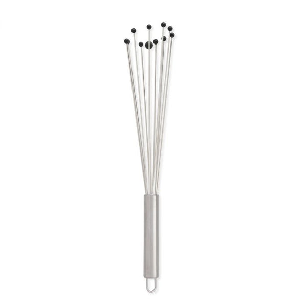 Mrs. Anderson's Baking Flat Roux Whisk, Stainless Steel
