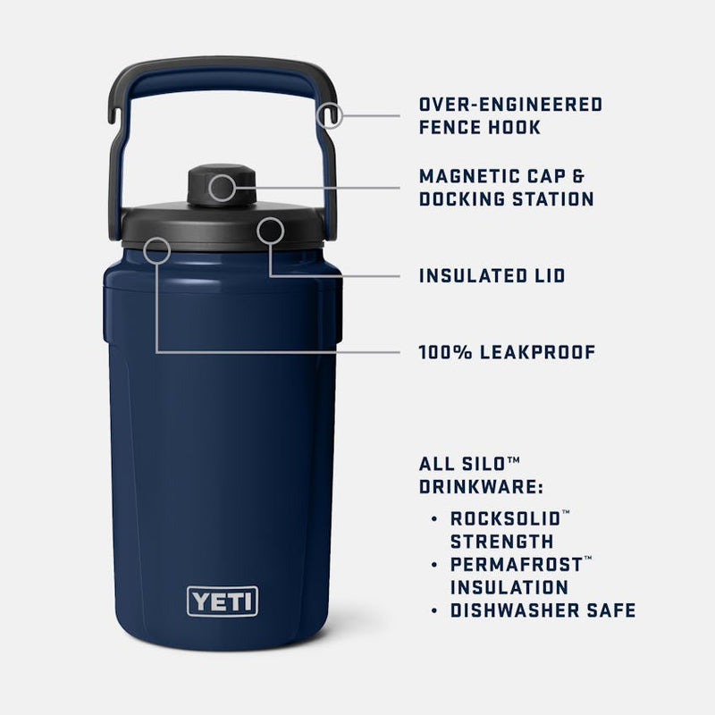Load image into Gallery viewer, YETI Silo™ Half Gallon Jug with MAGDOCK™ Chug Cap
