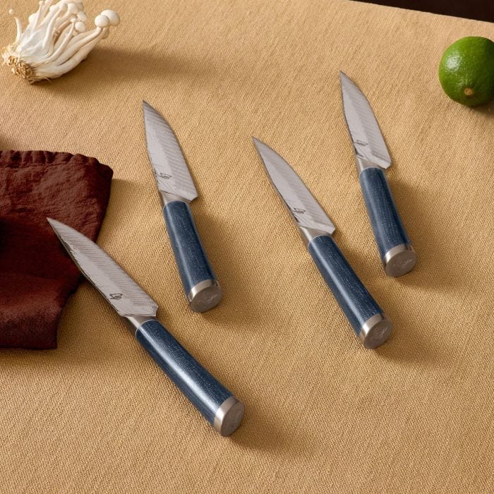 Load image into Gallery viewer, Shun Shiranami 4-Piece Steak Set
