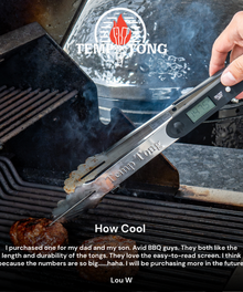 Load image into Gallery viewer, TempTong 2-in-1 BBQ Tongs and Thermometer
