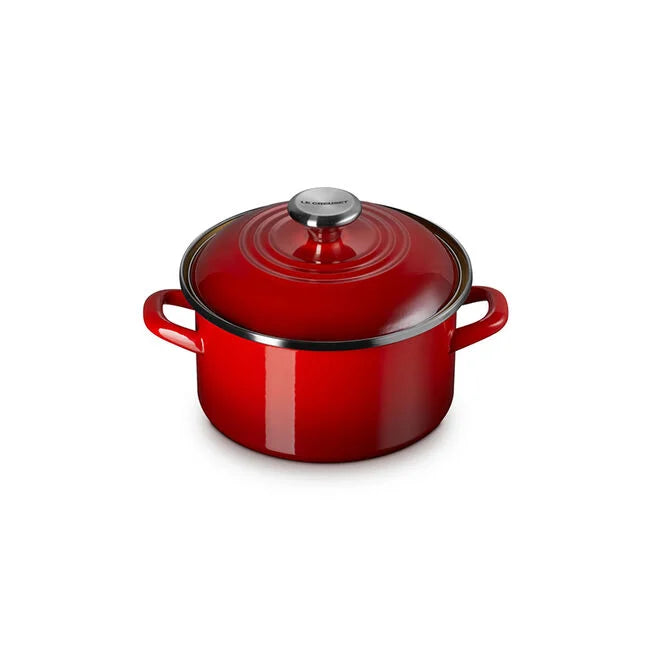 Load image into Gallery viewer, Le Creuset Traditional Petite Stockpot 3.8 qt.
