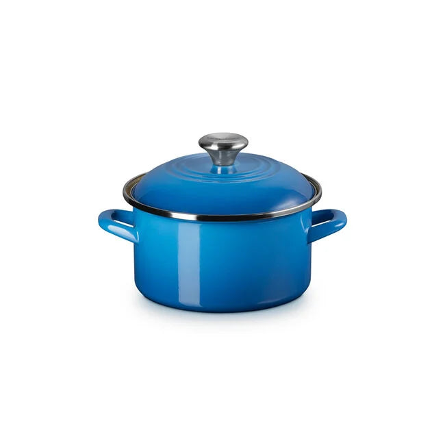 Load image into Gallery viewer, Le Creuset Traditional Petite Stockpot 3.8 qt.
