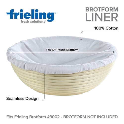 Load image into Gallery viewer, Frieling Brotform Liner Round 10&quot;
