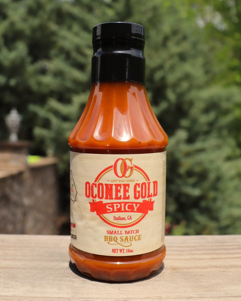 Load image into Gallery viewer, Oconee Gold Spicy BBQ Sauce

