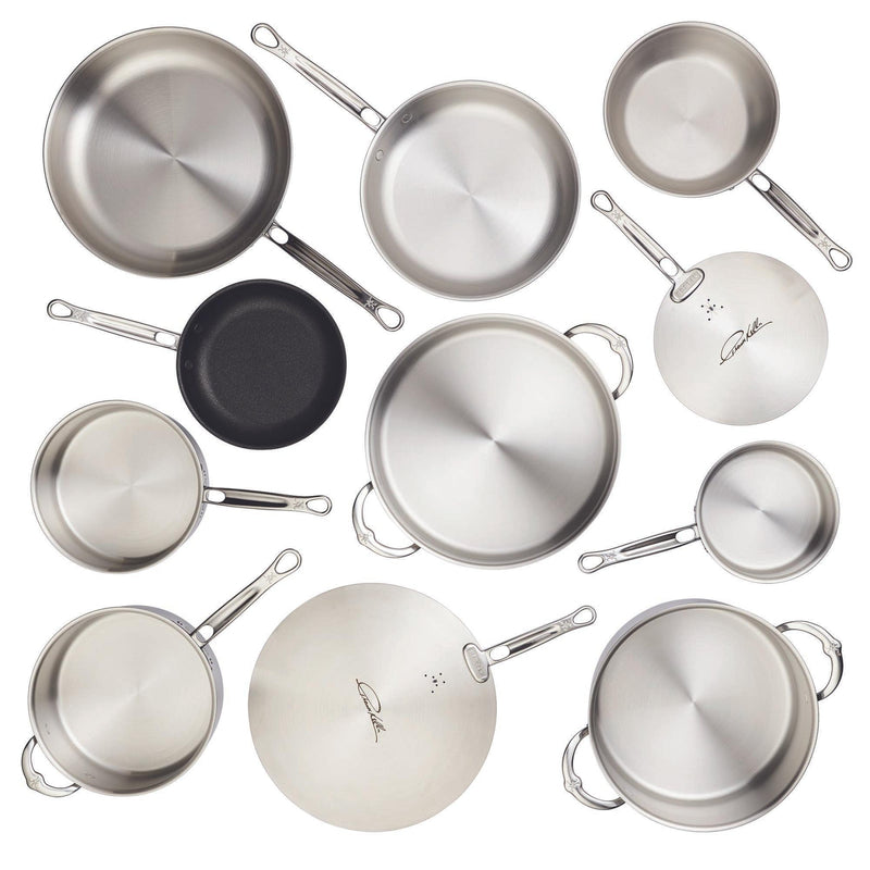 Load image into Gallery viewer, Hestan Thomas Keller Insignia Commercial Clad Stainless Steel 11-Piece Cookware Set
