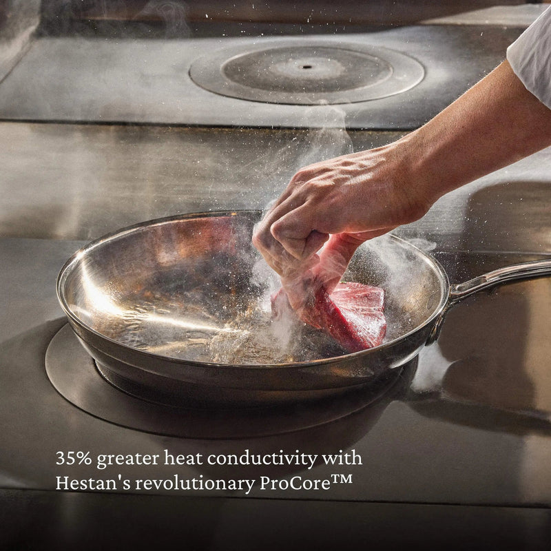 Load image into Gallery viewer, Hestan ProBond Luxe Polished Clad Stainless Steel Signature Set, 5-Piece
