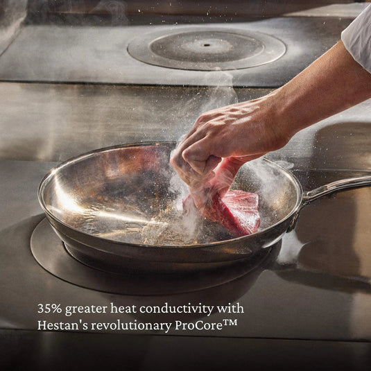 Hestan ProBond Luxe Polished Clad Stainless Steel Signature Set, 5-Piece