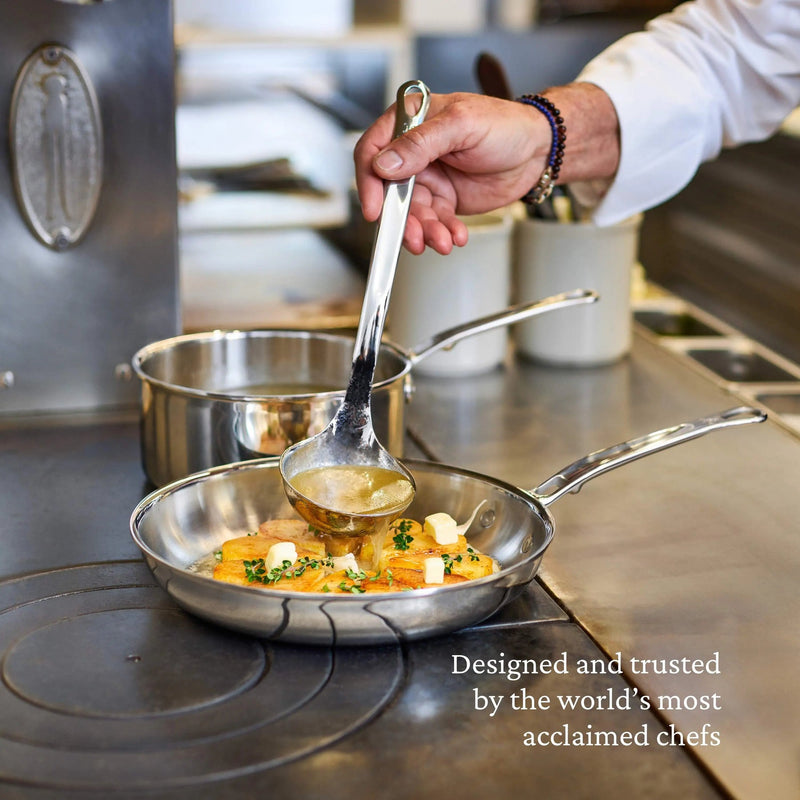 Load image into Gallery viewer, Hestan ProBond Luxe Polished Clad Stainless Steel Signature Set, 5-Piece
