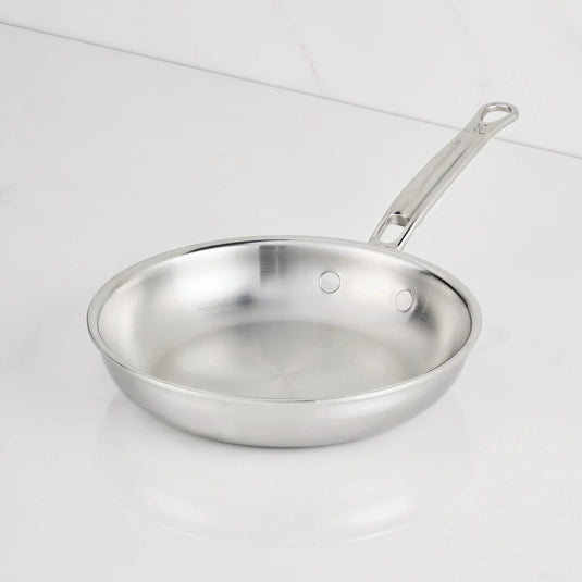Hestan ProBond Luxe Polished Clad Stainless Steel Skillets Set 3-piece