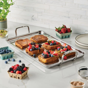 Load image into Gallery viewer, Hestan Provisions Double Burner Griddle, 21-inch x 13-inch
