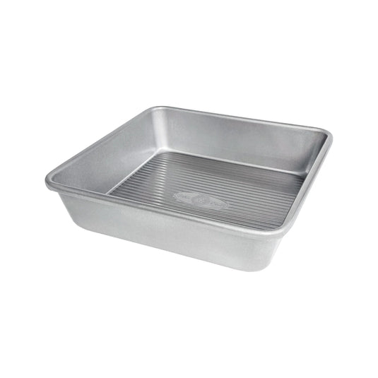 USA PAN 8-Inch Seamless Square Cake Pan