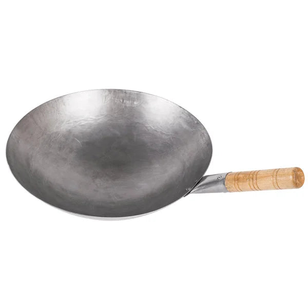 Load image into Gallery viewer, Town 14&quot; Mandarin Carbon Steel Wok with Wood Handle
