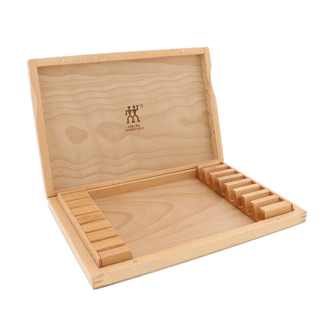 Load image into Gallery viewer, Zwilling 8-pc, Stainless Steel Steak Knife Set with Wood Presentation Case *Flash Sale
