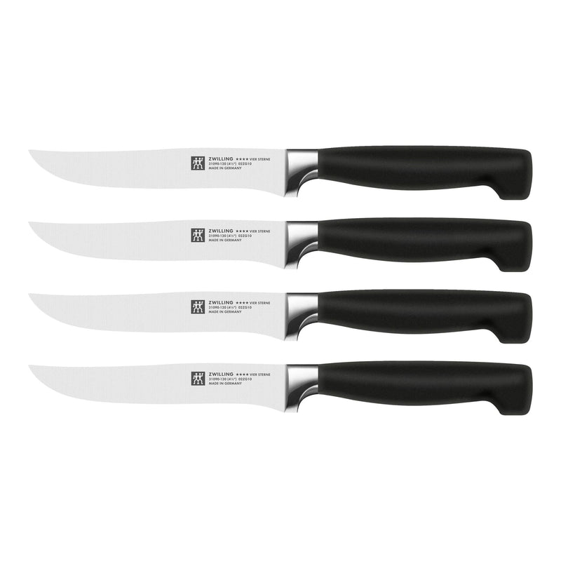 Load image into Gallery viewer, Zwilling Four Star Steak Knife Set 4 pc.
