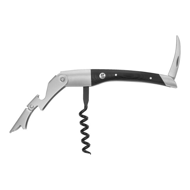 Load image into Gallery viewer, Zwilling Stainless Steel 18/10 Classic Walters Corkscrew with Micarta Handle
