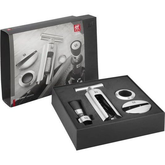 Zwilling 4-pc Sommelier 18/10 Stainless Steel Wine Tool Set