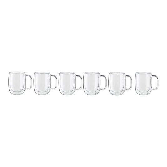 ZWILLING SORRENTO Plus 8-pc Coffee Glass Mug Set