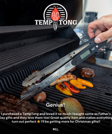 Load image into Gallery viewer, TempTong 2-in-1 BBQ Tongs and Thermometer
