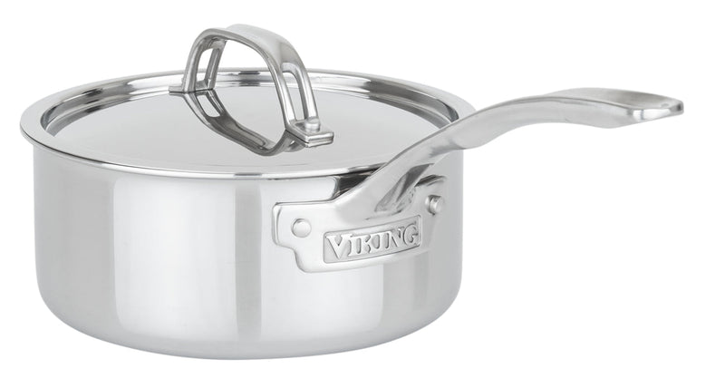 Load image into Gallery viewer, Viking PureGlide Pro 3-Ply 2-Quart Sauce Pan with Metal Lid
