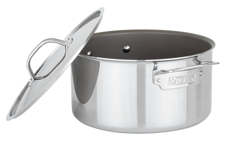 Load image into Gallery viewer, Viking PureGlide Pro 3-Ply 6-Quart Dutch Oven with Metal Lid
