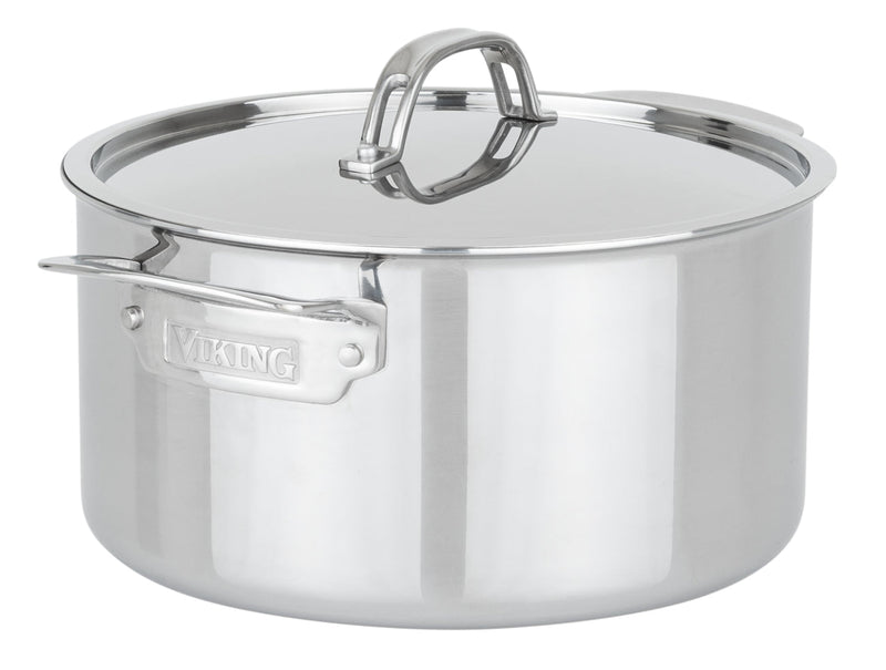 Load image into Gallery viewer, Viking PureGlide Pro 3-Ply 6-Quart Dutch Oven with Metal Lid
