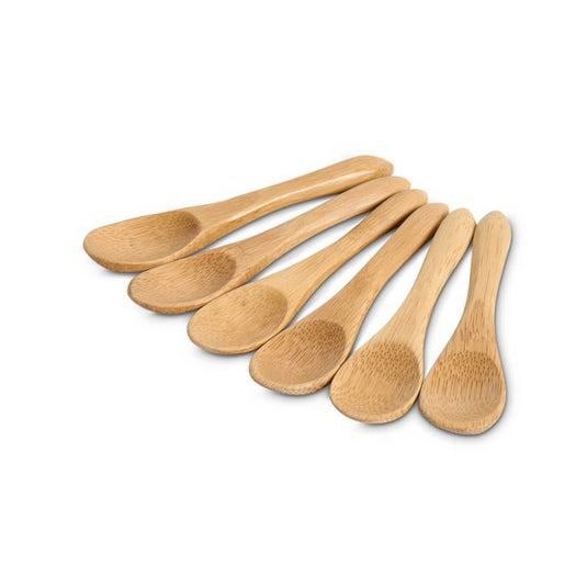 HIC Kitchen Reusable Mini Serving Spoons, Set of 6