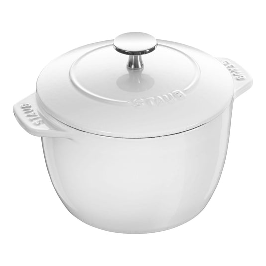 Staub Enameled Cast Iron 1.5 QT Petite French Oven Rice Cocotte