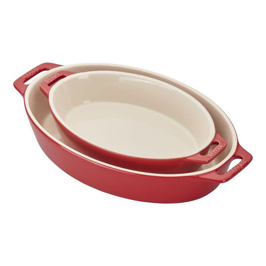 Staub Oval Baking Dish Set 2-Piece *Flash Sale