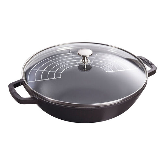 Staub 12-inch, Perfect Pan, Black Matte