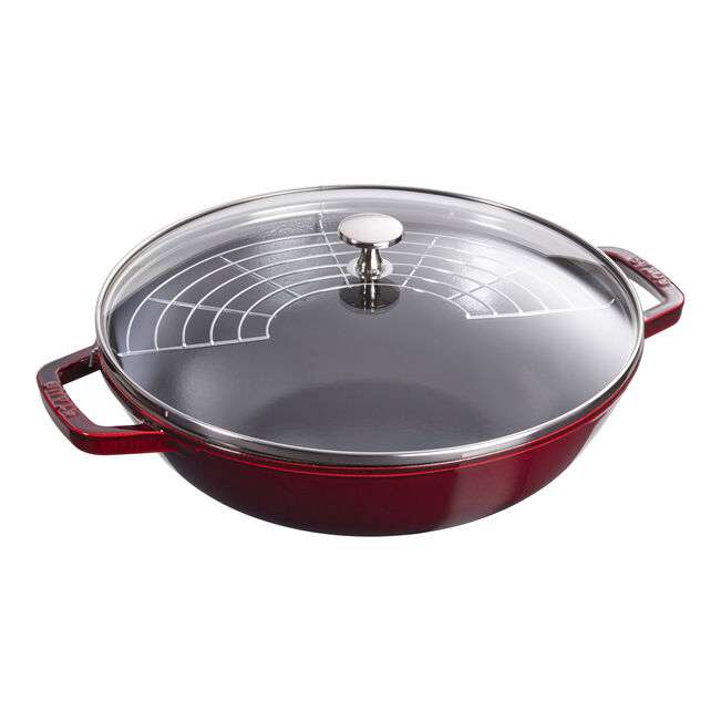 Load image into Gallery viewer, Staub 12-inch, Perfect Pan, Black Matte
