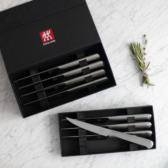 Zwilling 8-pc, Stainless Steel Porterhouse Steak Knife Set