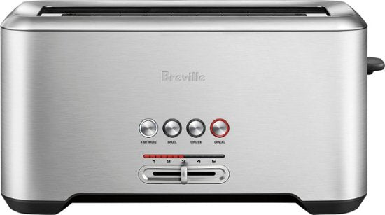 Load image into Gallery viewer, Breville the &#39;A Bit More 4-Slice Long-Slot Toaster
