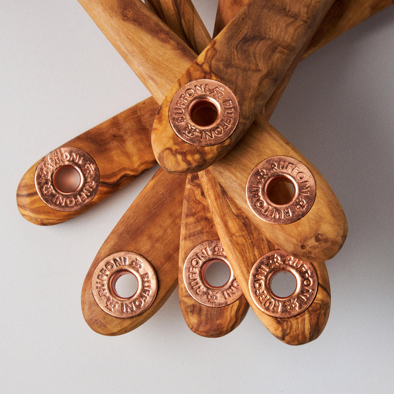 Load image into Gallery viewer, Ruffoni 6 Piece Set of Olivewood Utensils
