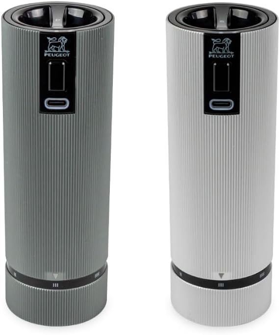 Load image into Gallery viewer, Peugeot Duo Line Electric Salt and Pepper Mill Set
