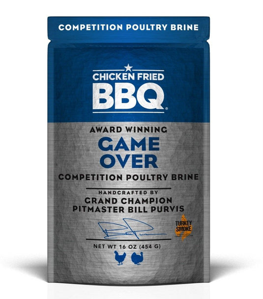 Chicken Fried BBQ Game Over Poultry Brine