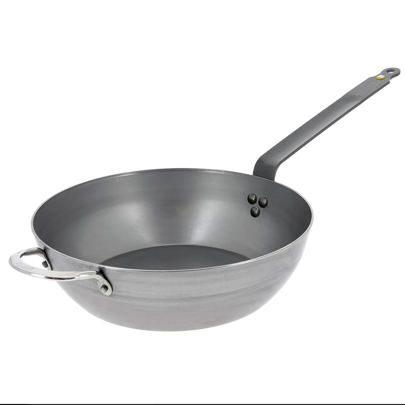 Load image into Gallery viewer, de Buyer MINERAL B Carbon Steel Country Fry Pan
