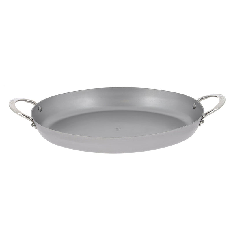 Load image into Gallery viewer, de Buyer MINERAL B Carbon Steel Oval Roasting Pan
