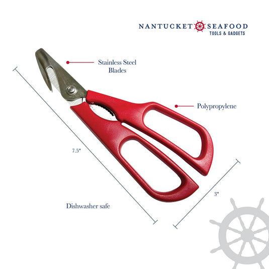 Nantucket Seafood Multifunction Seafood Scissors