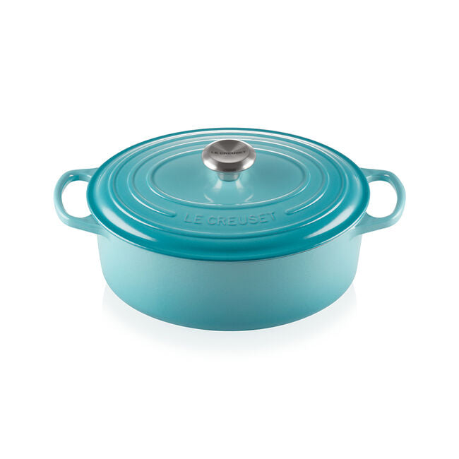 Load image into Gallery viewer, Le Creuset Oval Dutch Oven 15 1/2 qt. Goose Pot
