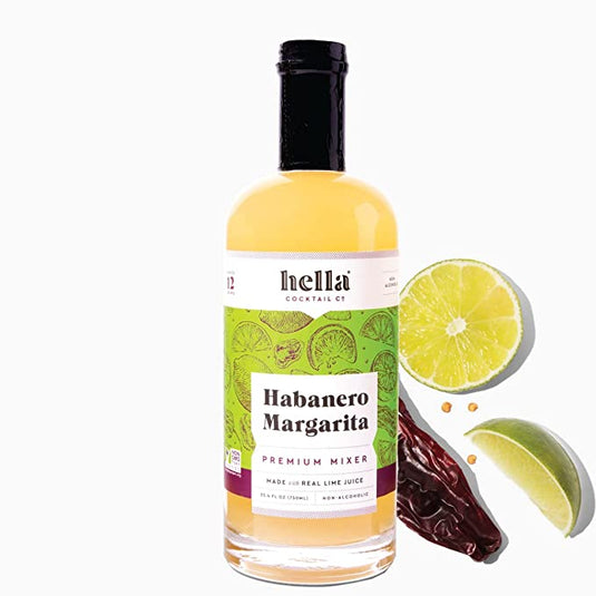 Hella Cocktail Co. Habanero Margarita Premium Cocktail Mixer