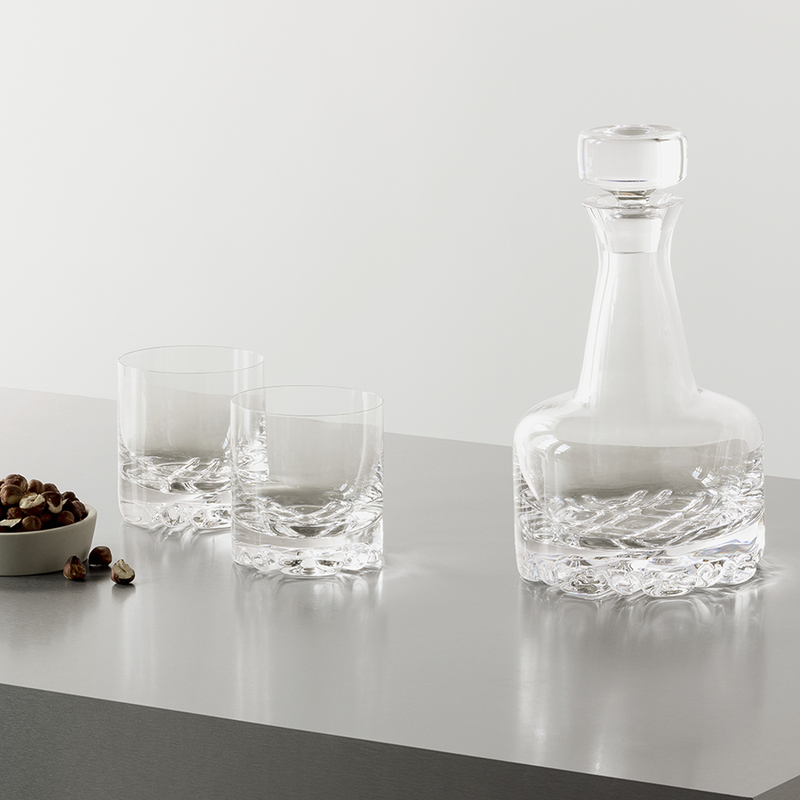 Load image into Gallery viewer, Orrefors Erik Decanter 3pc Set
